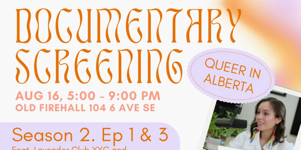 Event image for Queer in Alberta Documentary Screening