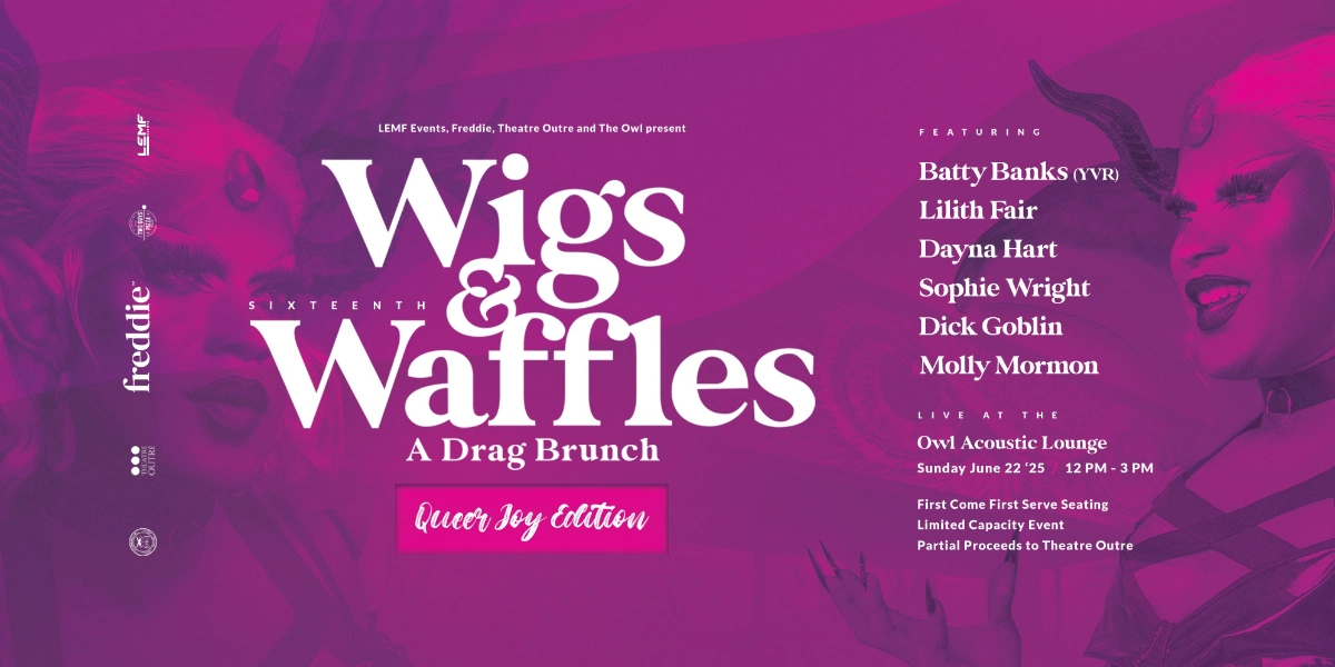 Image d'événement pour Wigs and Waffles - Queer Joy Edition