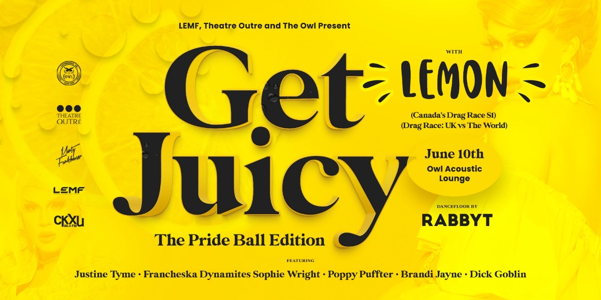Event image for Get Juicy - The Pride Ball Edition with Lemon