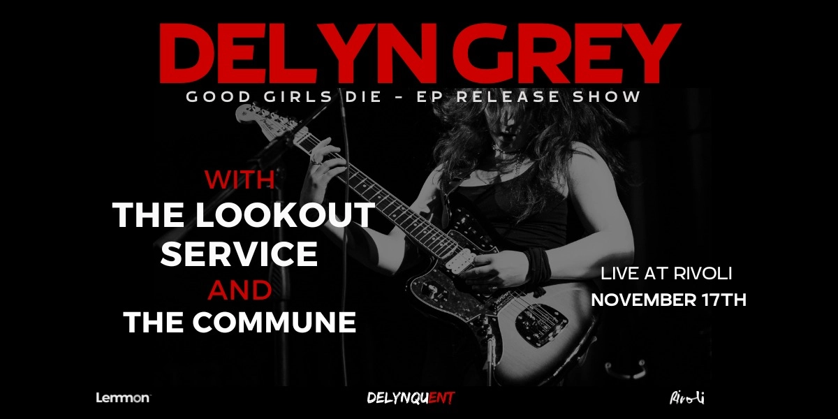 Event image for Delyn Grey at The Rivoli