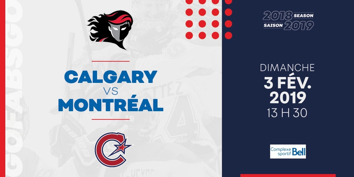 Event image for Les Canadiennes vs. Calgary Inferno