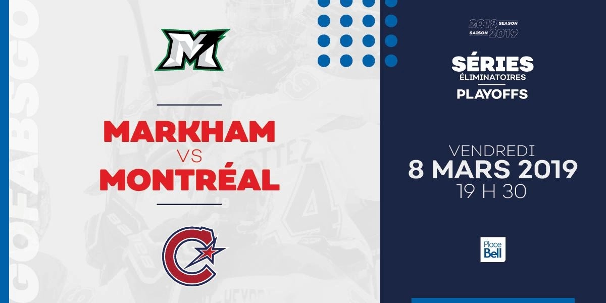 Event image for Series 1 - Les Canadiennes vs. Markham Thunder