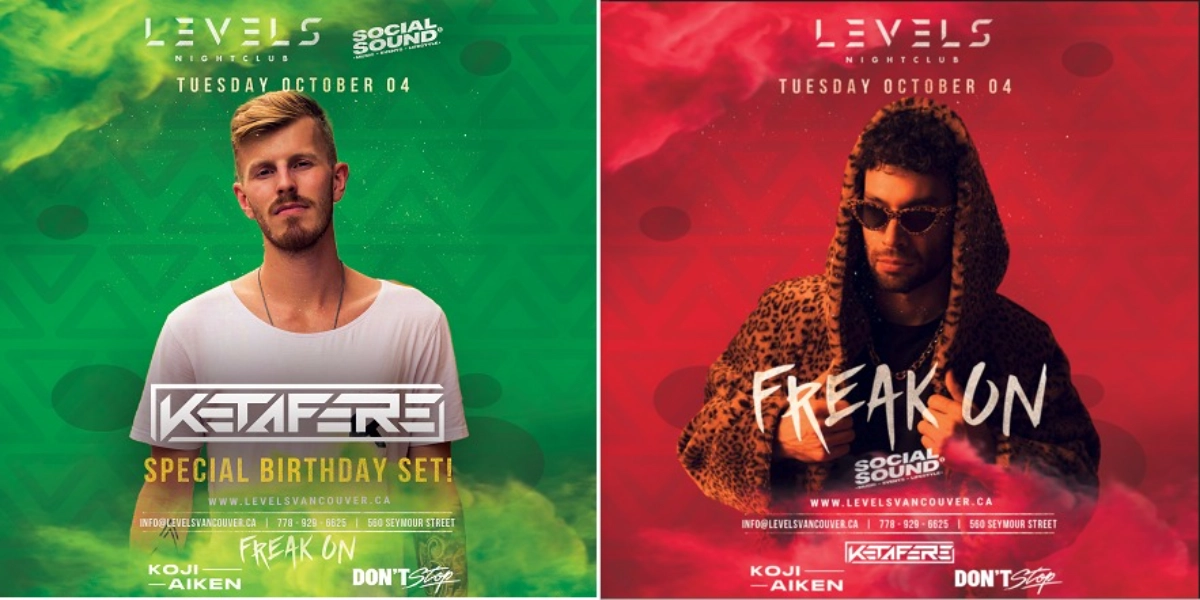Event image for Katefere's Birthday W/ FREAK ON