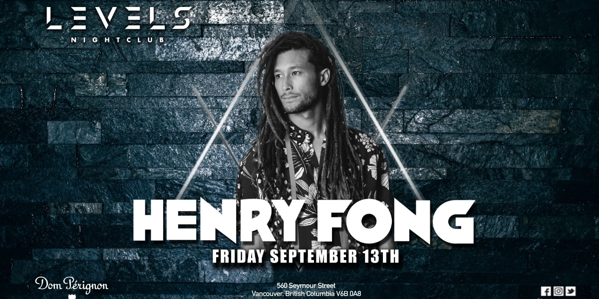 Event image for Henry Fong at Levels Nightclub