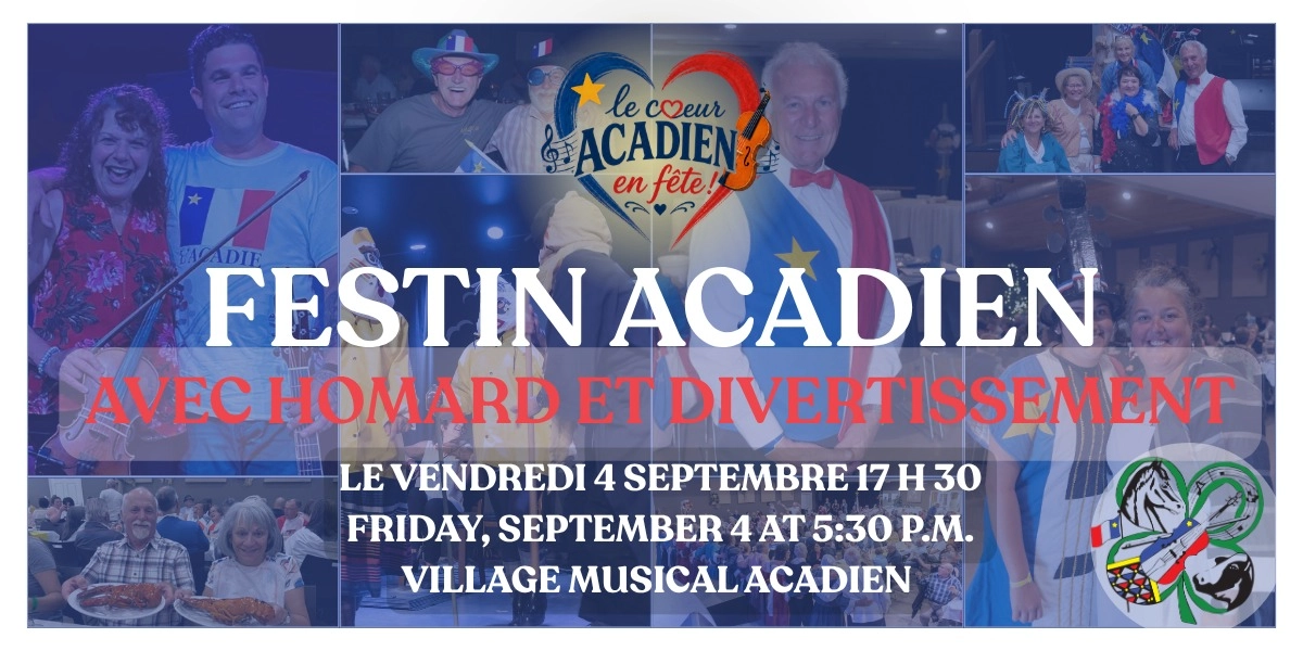 Event image for Le Festin acadien avec homard et divertissement