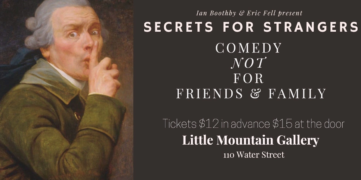 Event image for Secrets for Strangers