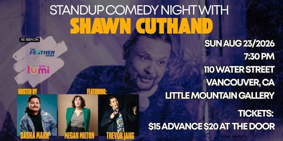 Event image for Shawn Cuthand and Friends hosted by Sasha Mark