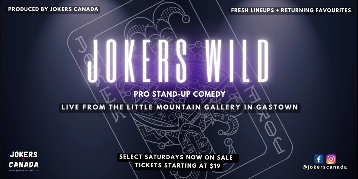 Event image for JOKERS WILD:  PRO STAND-UP COMEDY
