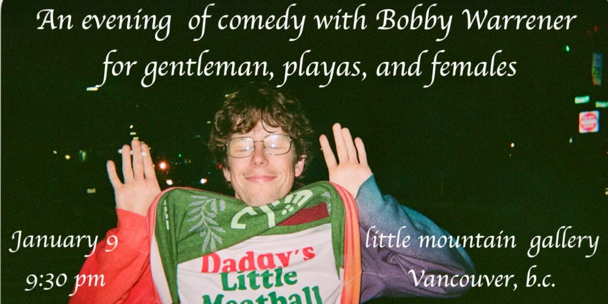 Event image for An Evening of Comedy with Bobby Warrener for Gentleman, Playas, and Females.