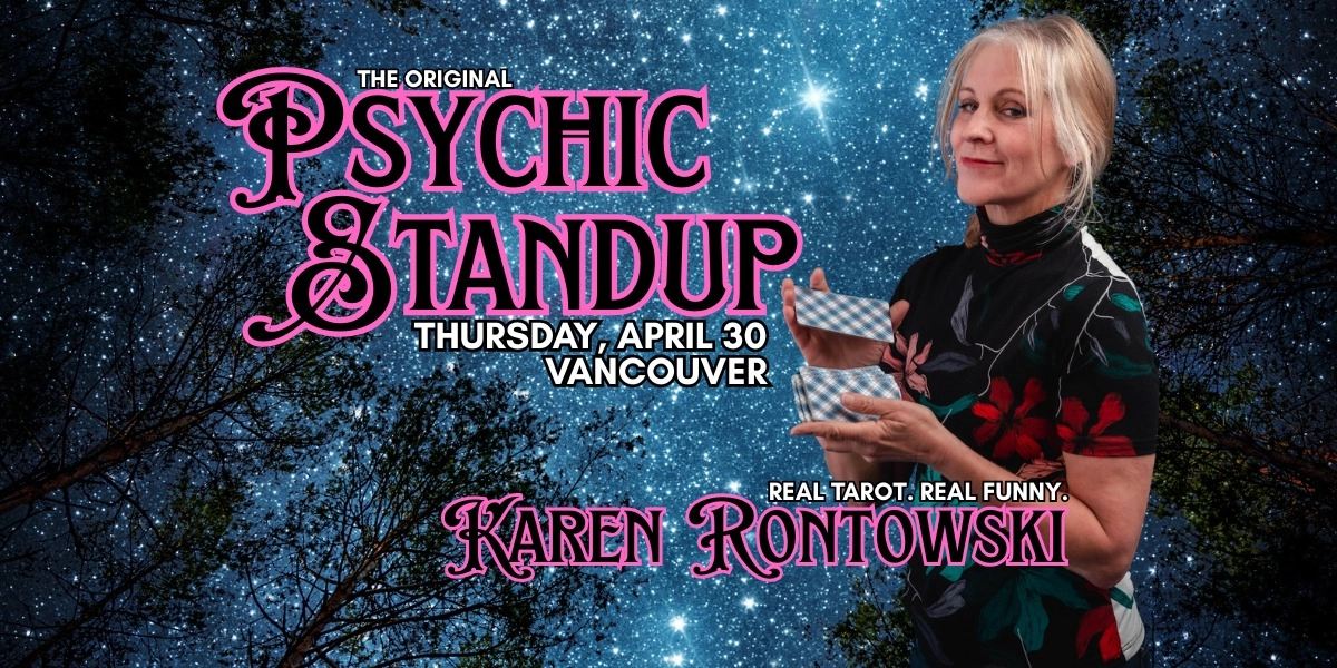 Event image for Psychic Standup with Karen Rontowski