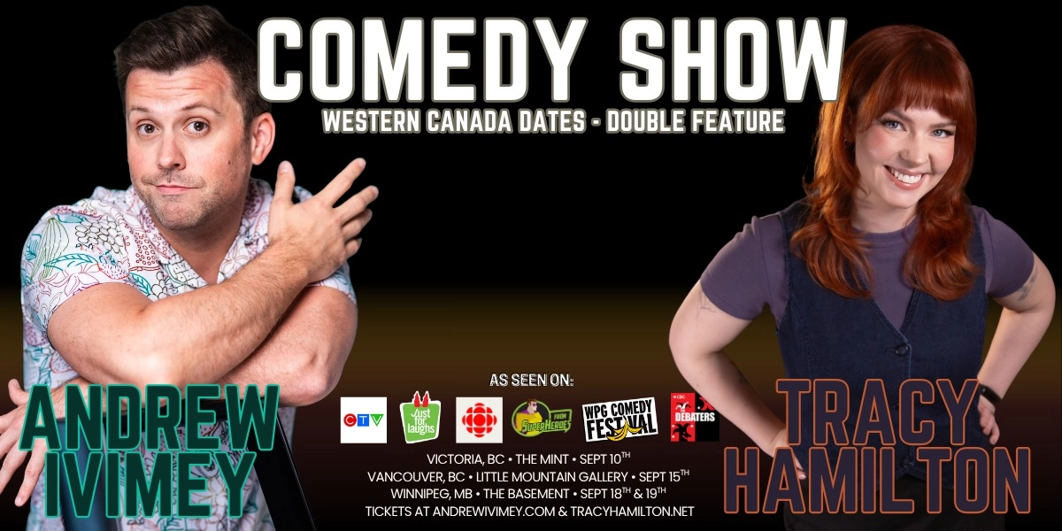 Event image for Comedy Double Feature - Andrew Ivimey & Tracy Hamilton