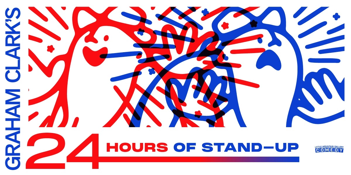 Event image for Graham Clark's 24-Hours of Stand-Up 2025