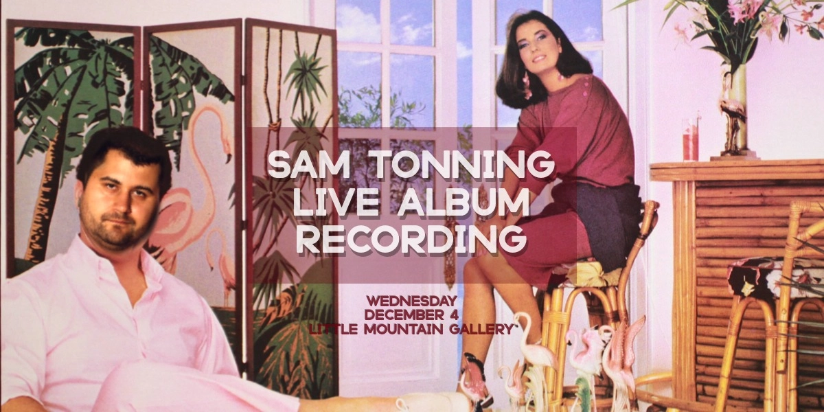 Event image for Sam Tonning Live Album Recording