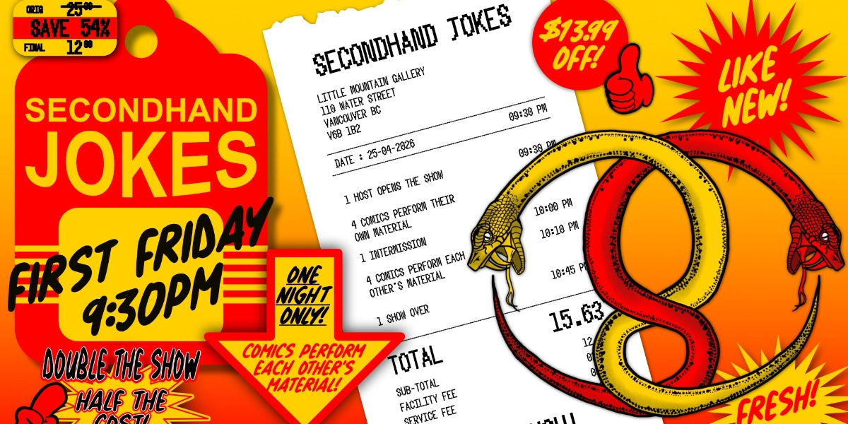 Event image for Secondhand Jokes Stand-Up Comedy