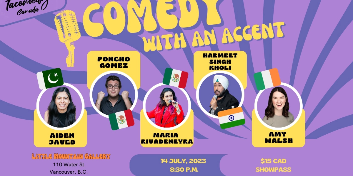 Event image for Comedy With An Accent