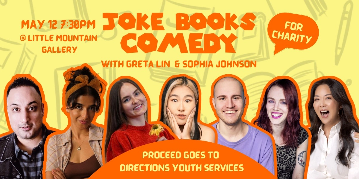 Event image for Joke Books Comedy - For Charity!