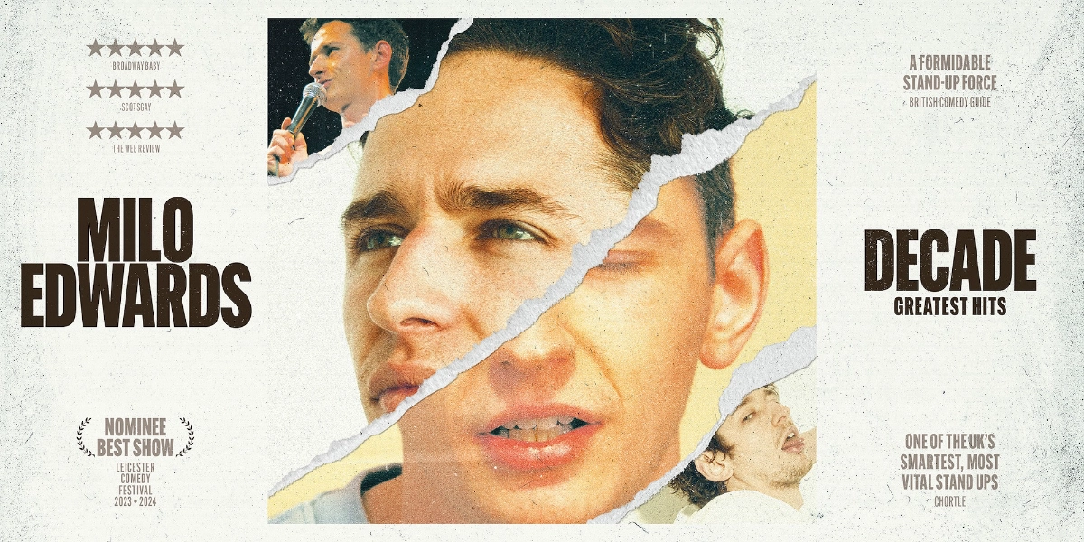 Event image for Milo Edwards: Decade (The Greatest Hits Tour)