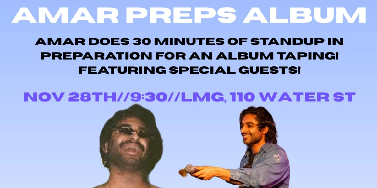 Event image for Amar Preps Album