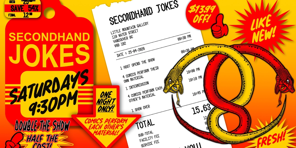 Event image for Secondhand Jokes Stand-Up Comedy