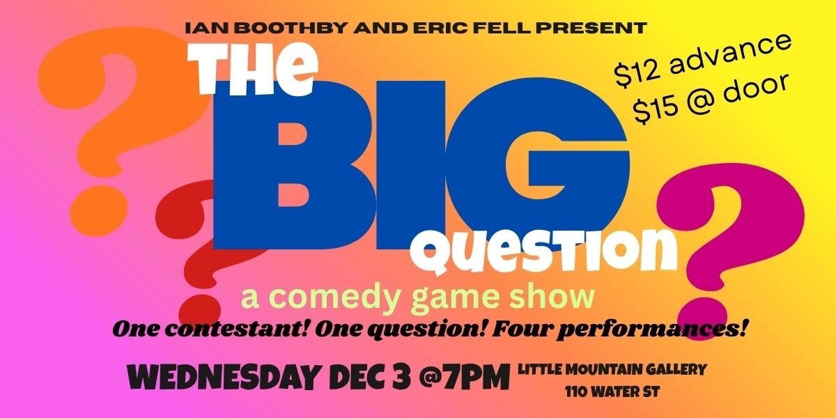Event image for The Big Question