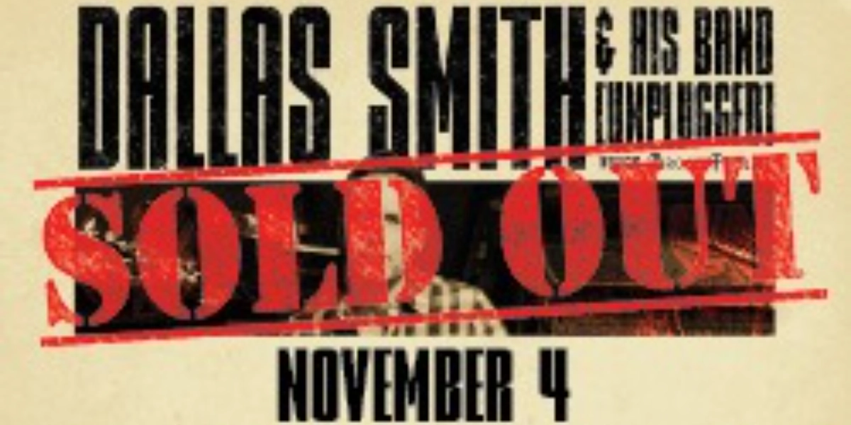 Event image for Dallas Smith + His Band: One Night Only (Unplugged)