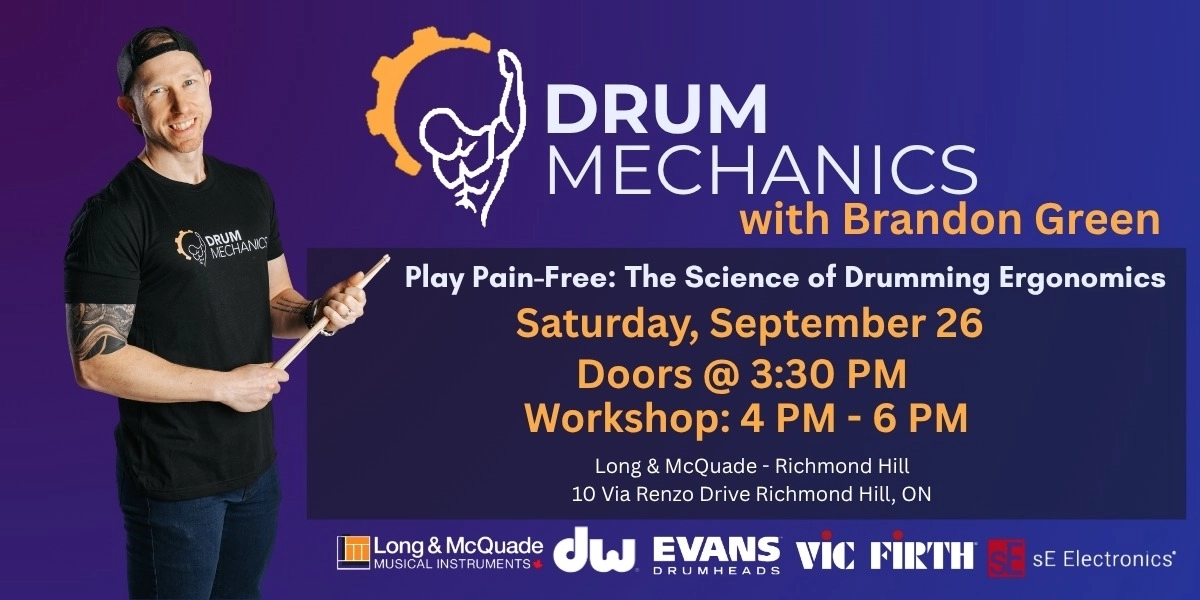 Event image for Drum Mechanics With Brandon Green