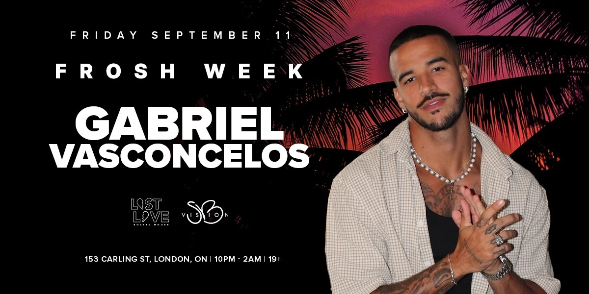 Event image for GABE VASCONCELOS @ LOST LOVE