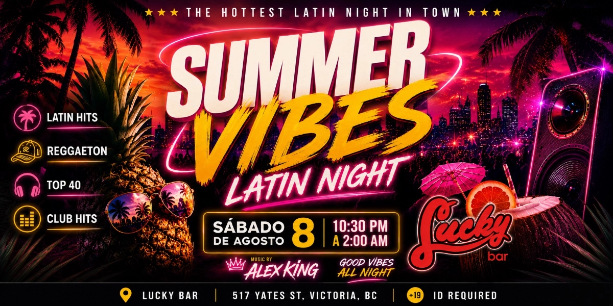 Event image for Summer Vibes Latin Night
