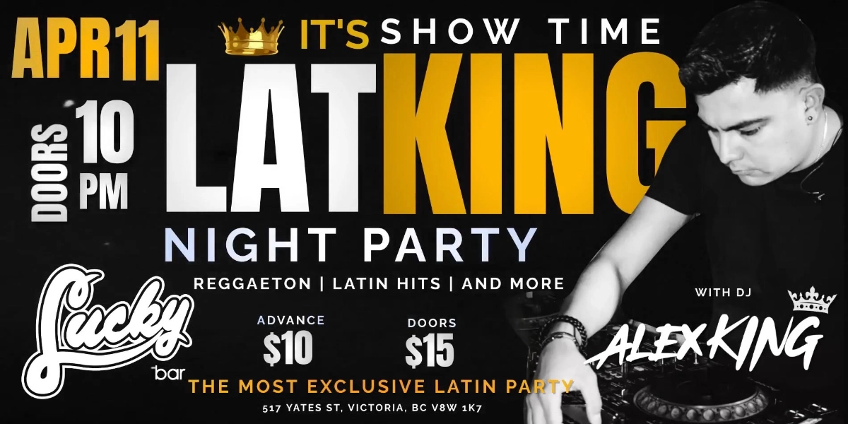 Event image for LATKING - Latin Party With DJ Alex King
