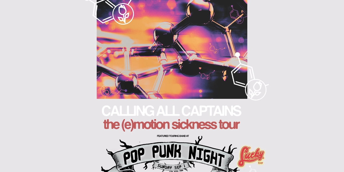 Event image for Pop Punk Night - Calling All Captains