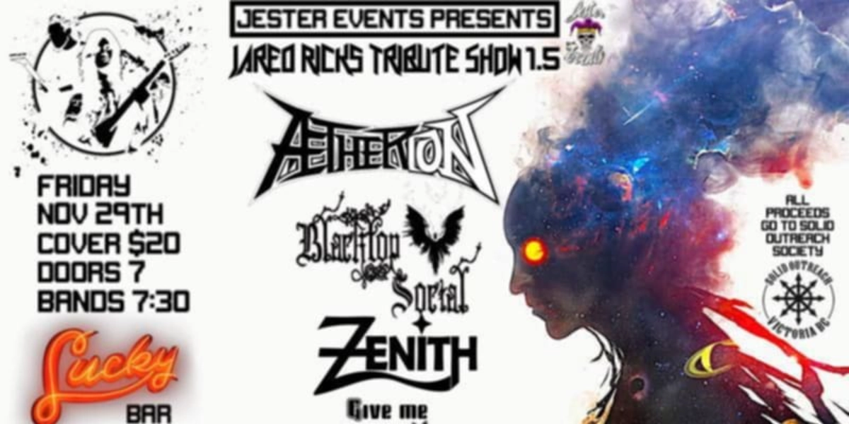 Event image for Jared Ricks Tribute Show 1.5 !