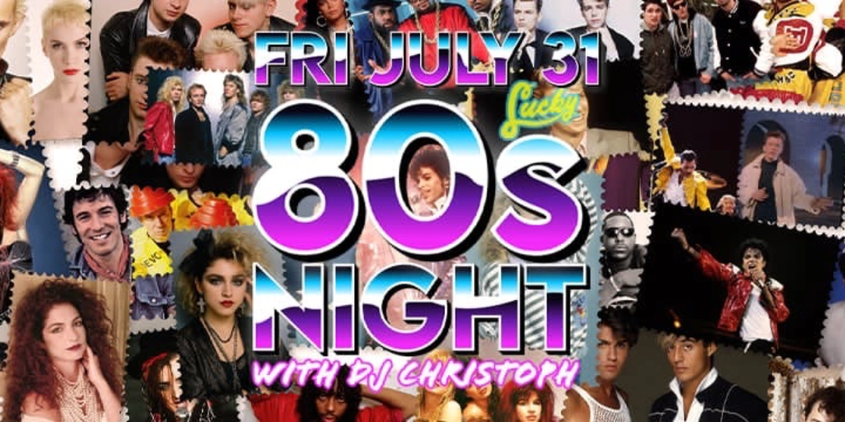 Event image for 80's Night
