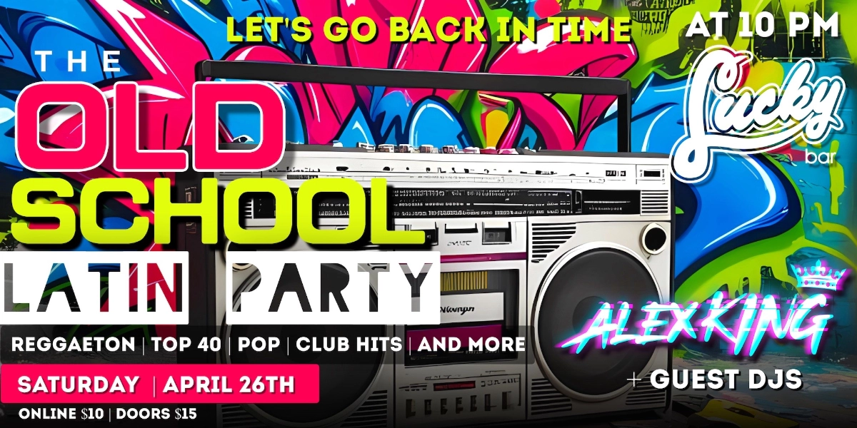 Event image for The Old School Latin Party