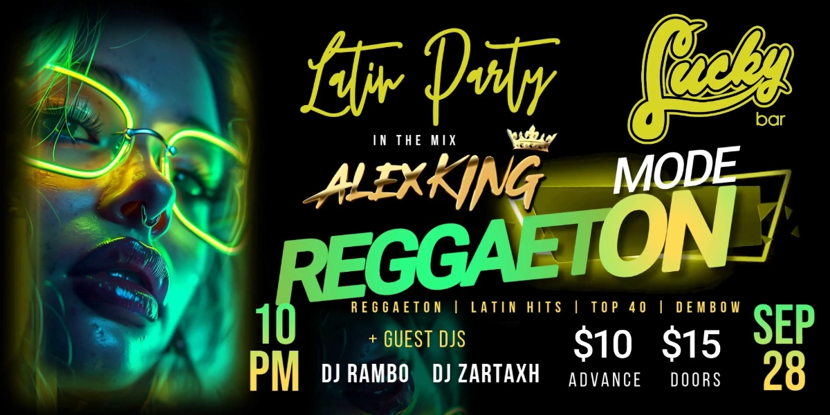 Event image for Reggaeton Mode Latin Party