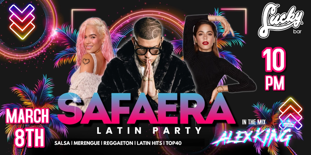 Event image for Safaera Latin Party
