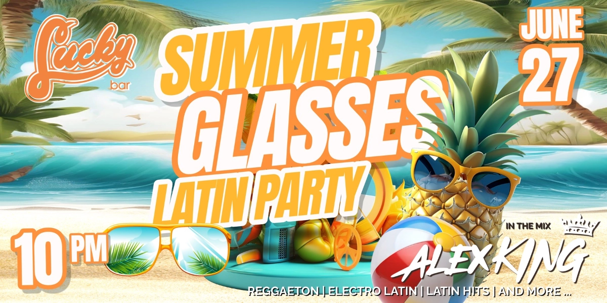 Event image for Summer Glasses Latin Party