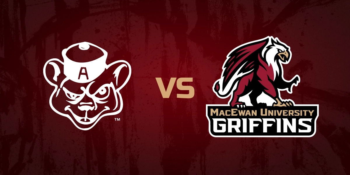 Event image for MacEwan Griffins Men's Hockey vs. Alberta Golden Bears