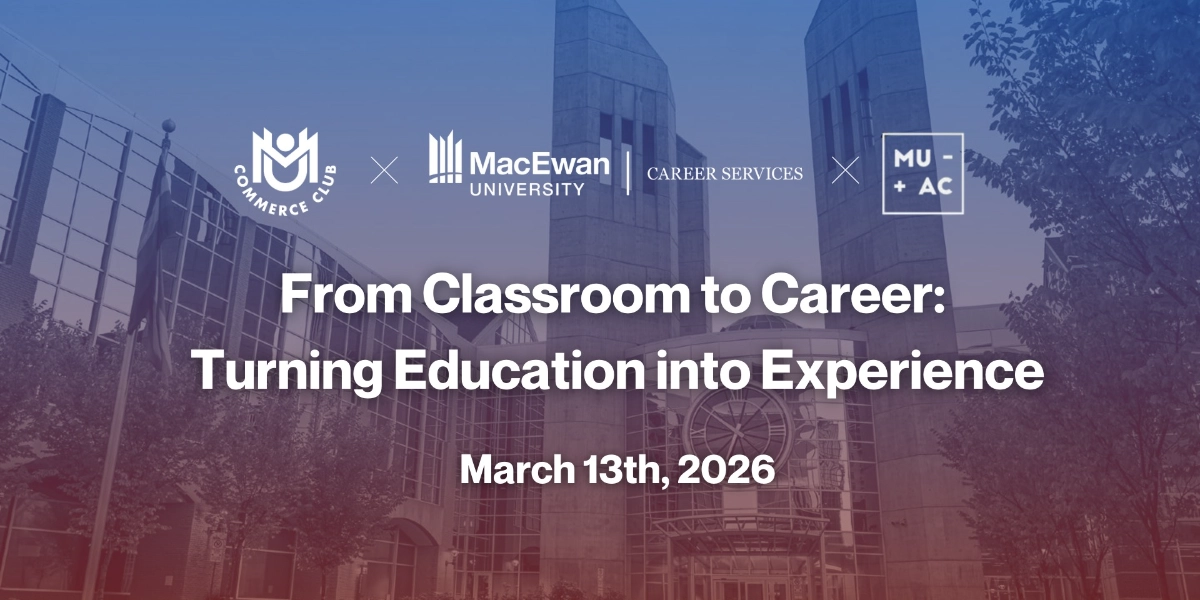 Event image for From Classroom to Career: Turning Education into Experience