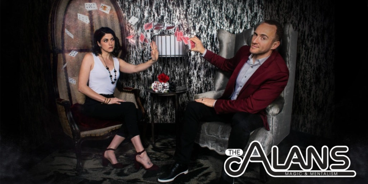 Event image for MSW Presents: In Cahoots...An Evening of Magic and Mentalism with The Alans