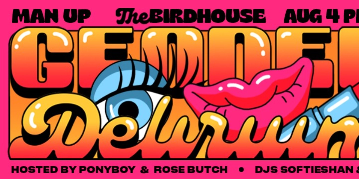 Event image for Man Up Pride 🌀 Gender Delirium!