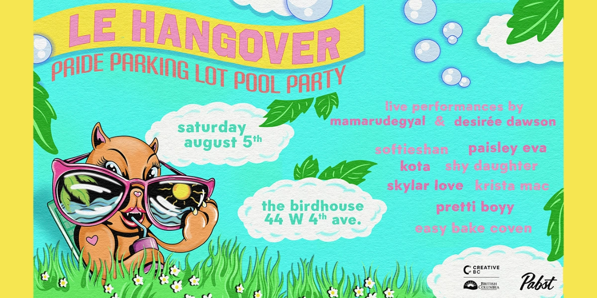 Event image for Le Hangover ~ PRIDE PARKING LOT POOL PARTY