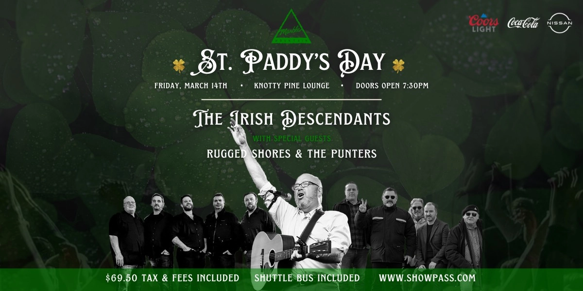 Event image for St. Paddy's Day with The Irish Descendants with Special Guests