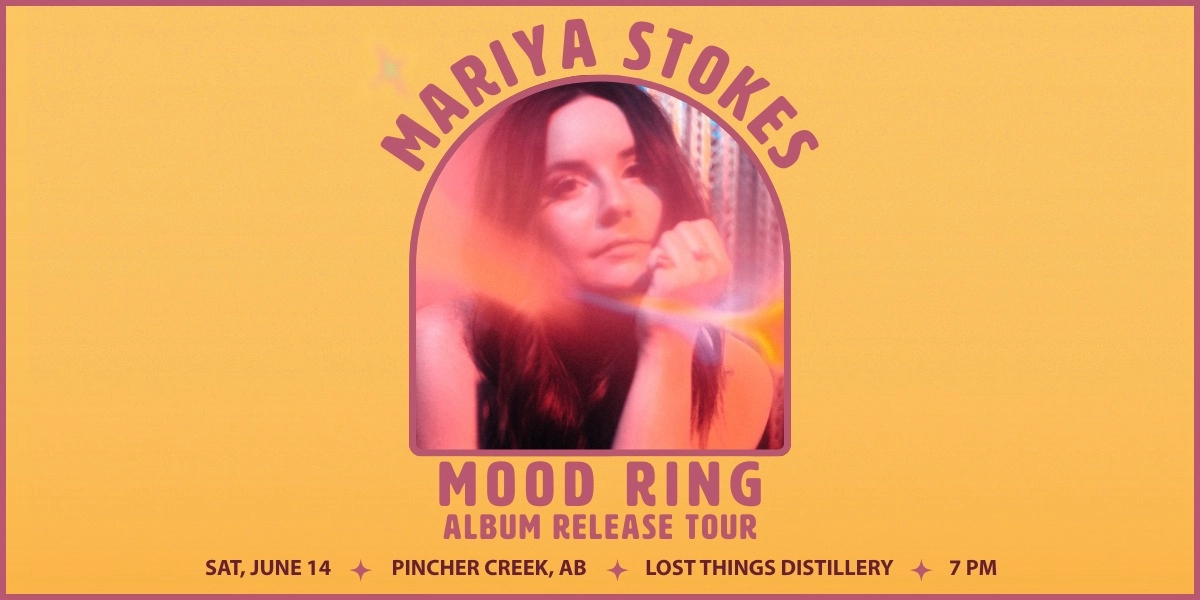 Event image for Mariya Stokes 'Mood Ring' Album Release Tour at Lost Things Distillery