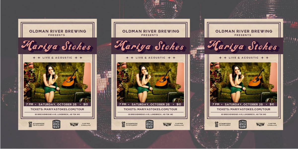 Event image for Oldman River Brewing Presents: Mariya Stokes