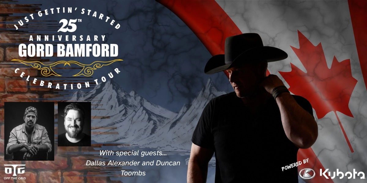 Event image for Gord Bamford "Just Getting Started" Tour!