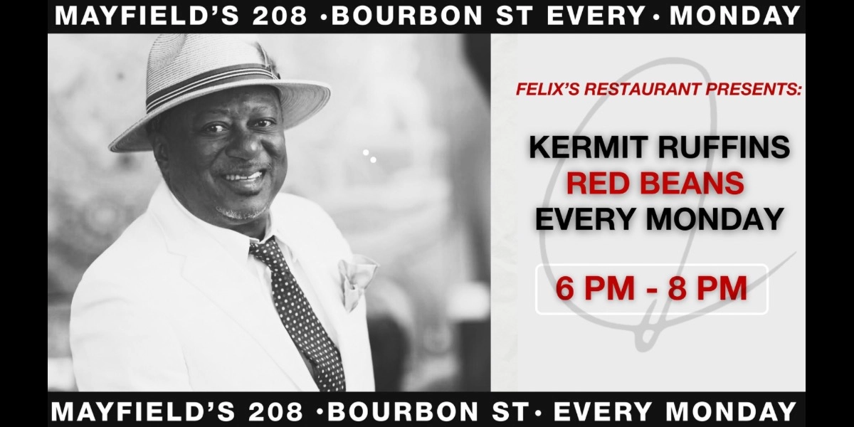 Event image for Kermit Ruffins: Red Bean Mondays