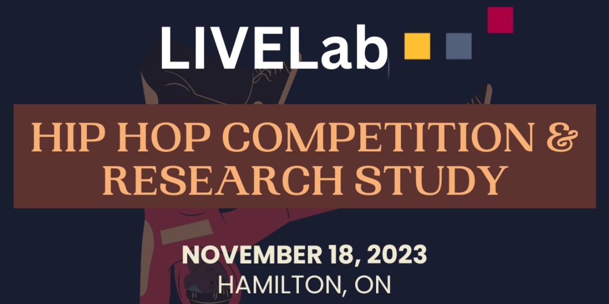 Event image for LIVELab Hip Hop Competition & Research Study