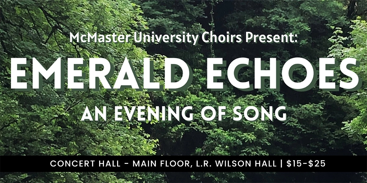 Event image for MUC Benefit Concert: Emerald Echoes