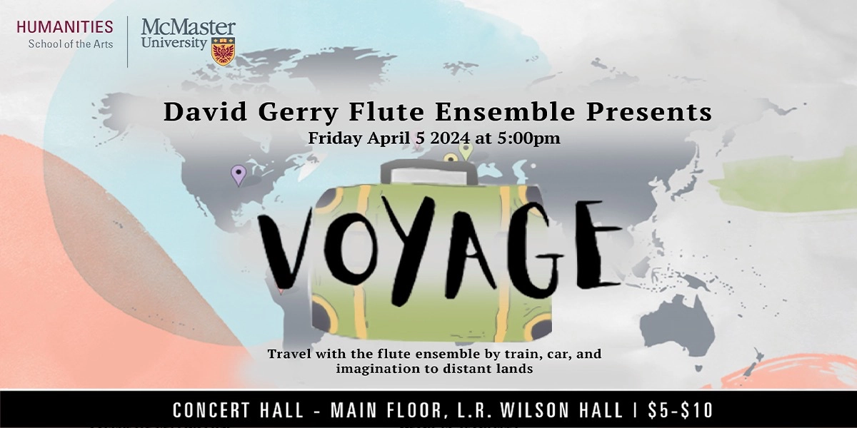 Event image for David Gerry Flute Ensemble Spring Concert 2024: Voyage