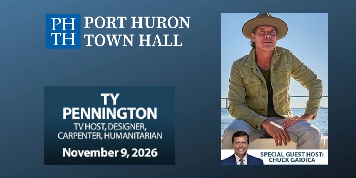 Event image for Port Huron Town Hall: Ty Pennington